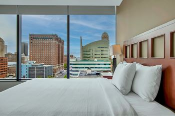 Expansive downtown, city & lake views